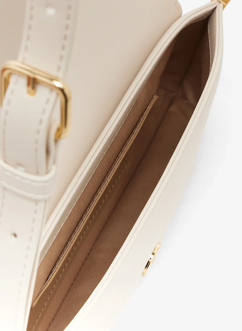 Love Moschino Flap Over Shoulder Bag
