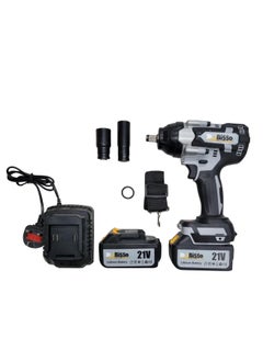 BISSO Car Tire Screwdriver Set with Bag 600Nm RPM Torque Include 2 Sockets Size 17/19mm, 19/22mm 21V  - Image 2