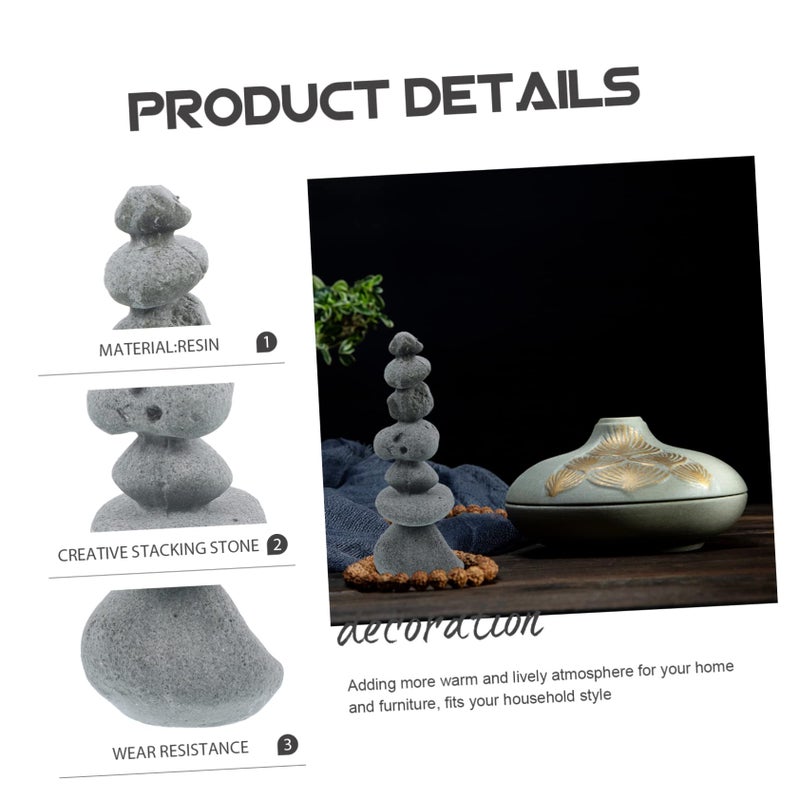Light Gray Wear Resistant Rockery Stone Sculpture For Fish Tank Decoration And Micro Landscape Garden Decor - Image 4