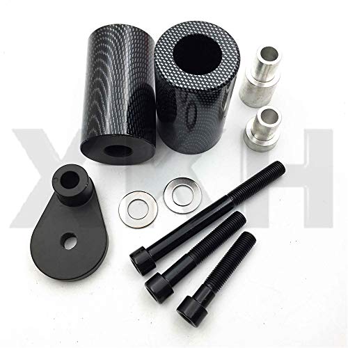 XKH-MOTO XKH- Motorcycle carbon No Cut Frame Slider Protector Compatible with 2001 2003 Suzuki Gsxr 600 2000 2003 Gsxr 750 N [B00Y7CDJB4] - Image 4