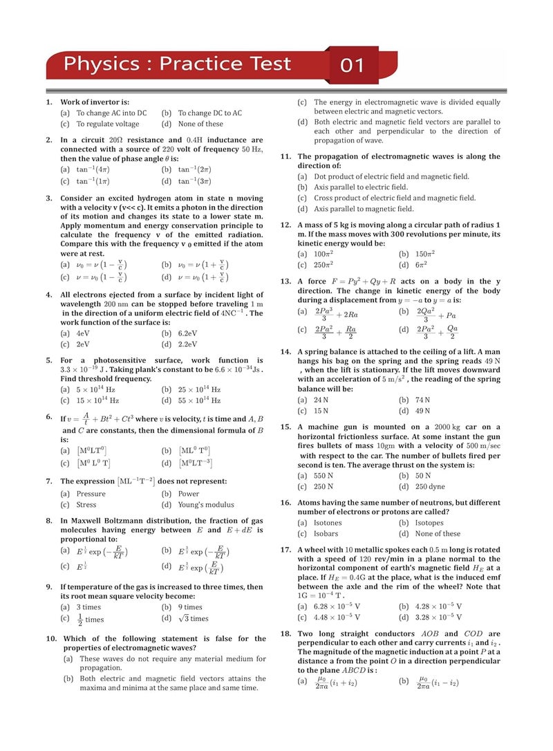 KCET 2024 : Engineering Entrance Exam - Karnataka Common Entrance Test - 30 Practice Tests of Physics, Chemistry and Mathematics (1800 Solved Questions) with Free Access To Online Tests  - Image 5