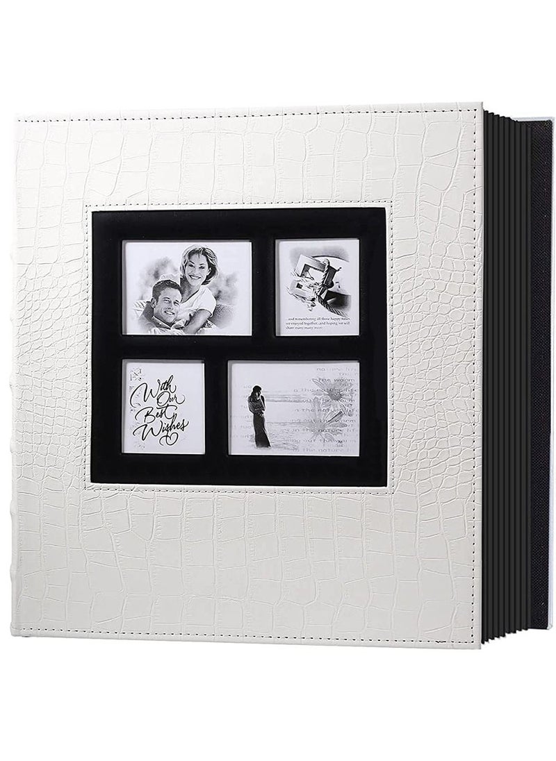 HomarKet Photo Album for 600 Photos Leather Cover Extra Large Capacity  - Image 1