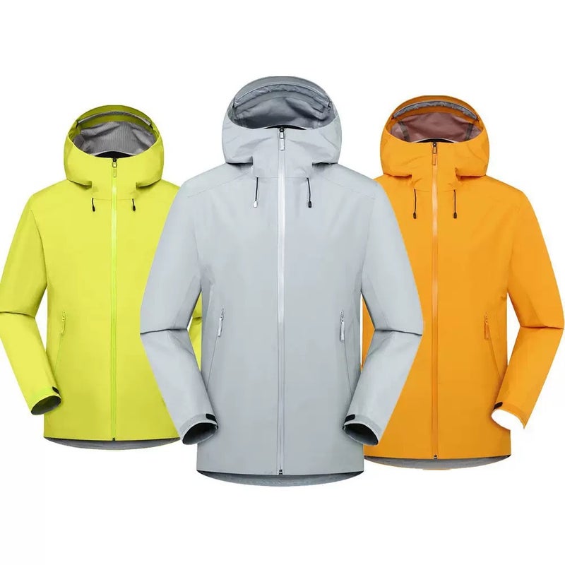 Lt Single Layer Charge Clothes Couple Outdoor Hard Shell Waterproof Windproof Ultra Light Full Pressure Glue Sports Mountaineering Jacket - Image 2