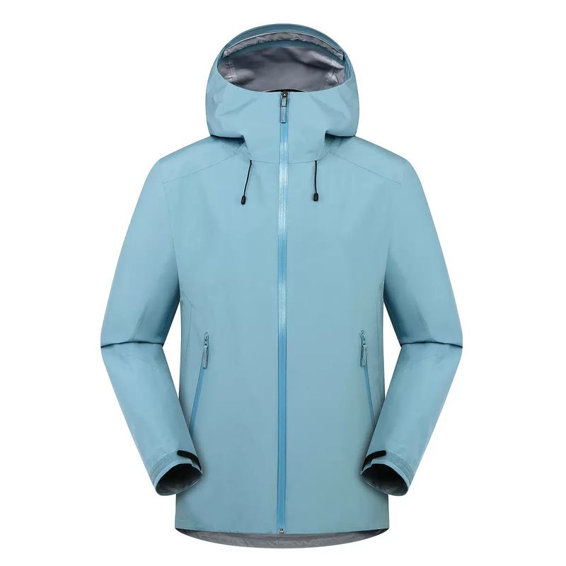Lt Single Layer Charge Clothes Couple Outdoor Hard Shell Waterproof Windproof Ultra Light Full Pressure Glue Sports Mountaineering Jacket - Image 1