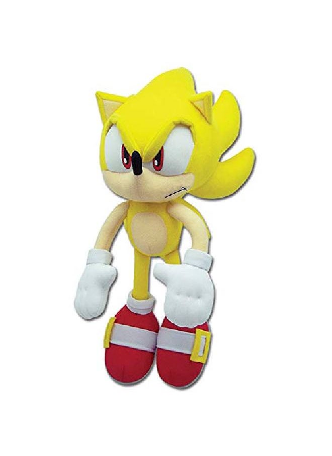 Sonic The Hedgehog Sonic The Hedgehog Great Eastern Ge8958 Plush  Super Sonic, 12"  - Image 2