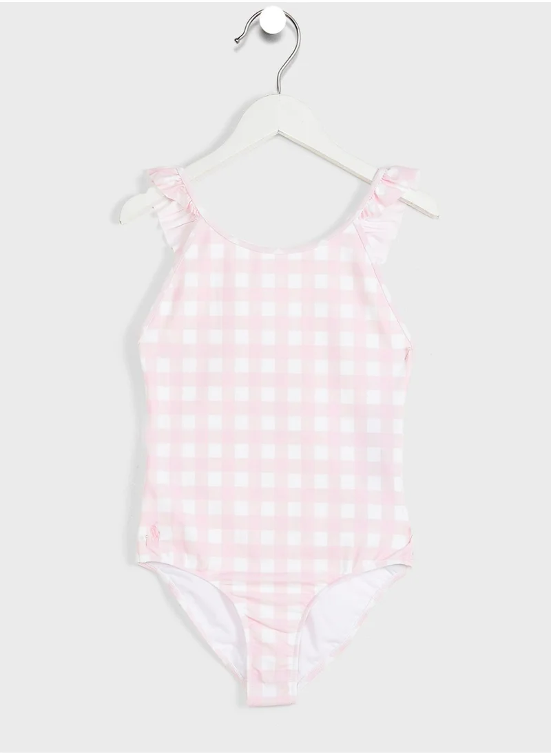 POLO RALPH LAUREN Youth Checked Swimsuit