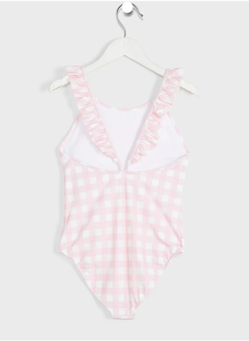 POLO RALPH LAUREN Youth Checked Swimsuit