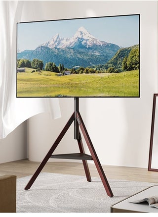 Height Adjustable Floor TV Stand with Tripod Base and Storage Trays for 32-75 inch Screens, 180°Swivel Portable TV Mount for Bedroom, Living Room, Studio - pzsku/Z78A4837FA5454964B3A0Z/45/1743404598/e8d3b2d8-c1fd-4ad3-9b64-ad8a283eb8a0