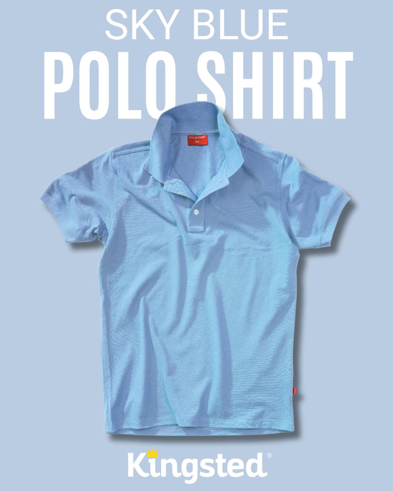 Kingsted Polo Shirts for Men Pack - Royally Comfortable - Premium Pique Fabric - Soft Cotton Blend - Classic Fit Short Sleeve (3 Pack, Dandy, Large) - Image 5