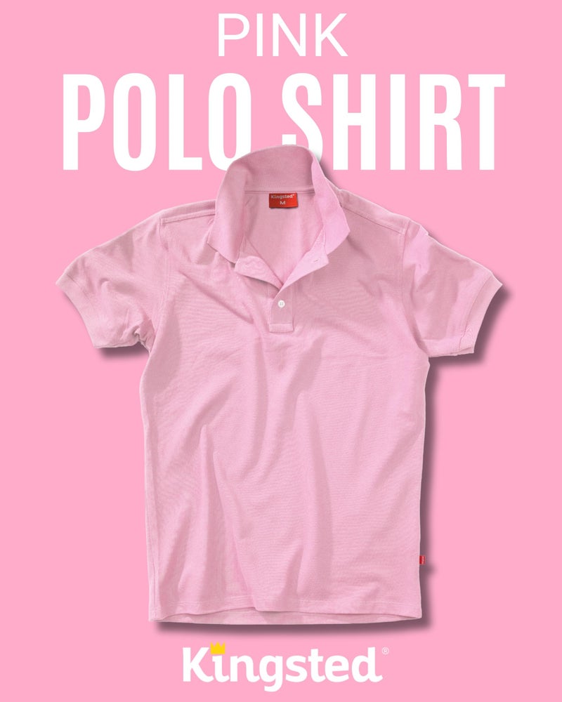 Kingsted Polo Shirts for Men Pack - Royally Comfortable - Premium Pique Fabric - Soft Cotton Blend - Classic Fit Short Sleeve (3 Pack, Dandy, Large) - Image 3