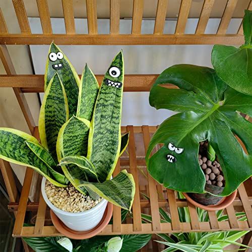 HOMDSG Monster Plant Magnets Eyes for Potted Plants, Funny Plant Safe Magnet Pins Charms, House Plant Accessories, Christmas Decorations Gift for Plant Lovers - Image 2