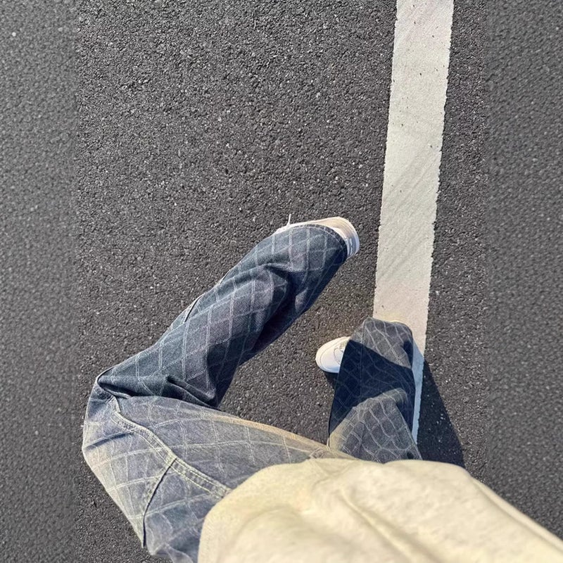 Unisex Casual Daily Denim Jeans - Image 4