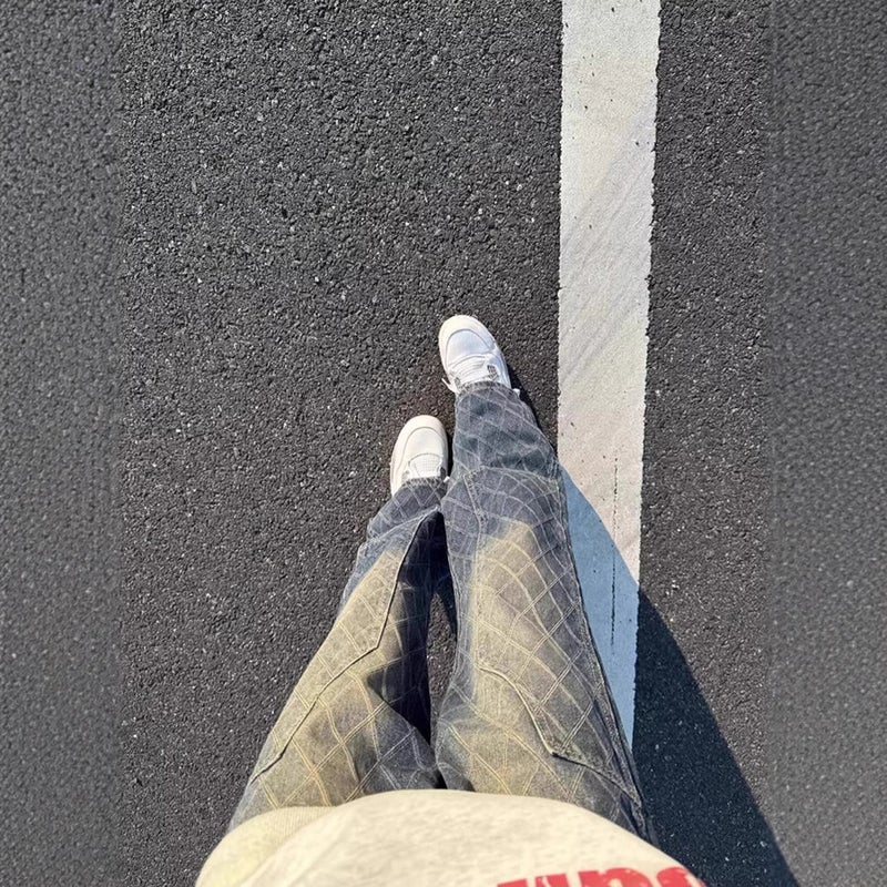 Unisex Casual Daily Denim Jeans - Image 5
