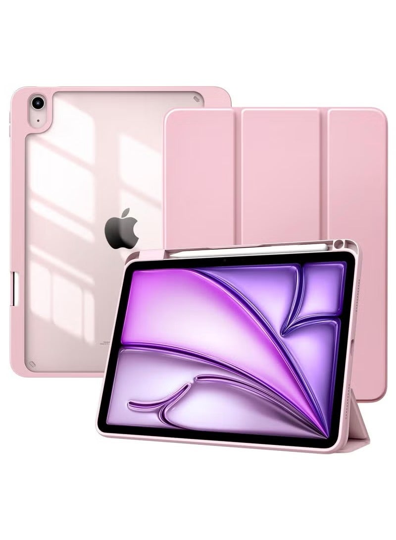 MIGOFAST Case for iPad Air 11 Inch M3 M2 2025 2024 with Pencil Holder iPad Air 5th 4th Generation Case 2022 2020 10.9 Inch Slim Protective Cover with Clear Back Auto Wake Sleep - Image 1