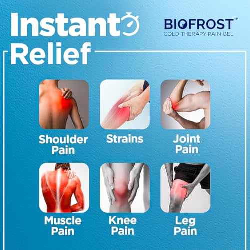 BioFrost Cold Therapy Pain Relief Spray Pack of 2 (100ml Each) | Fast Acting Cooling Relief after Sports and Workouts | Perfect for Muscle Recovery, Joint, Back, Neck & Pain | Non Sticky, Easy Apply - Image 4