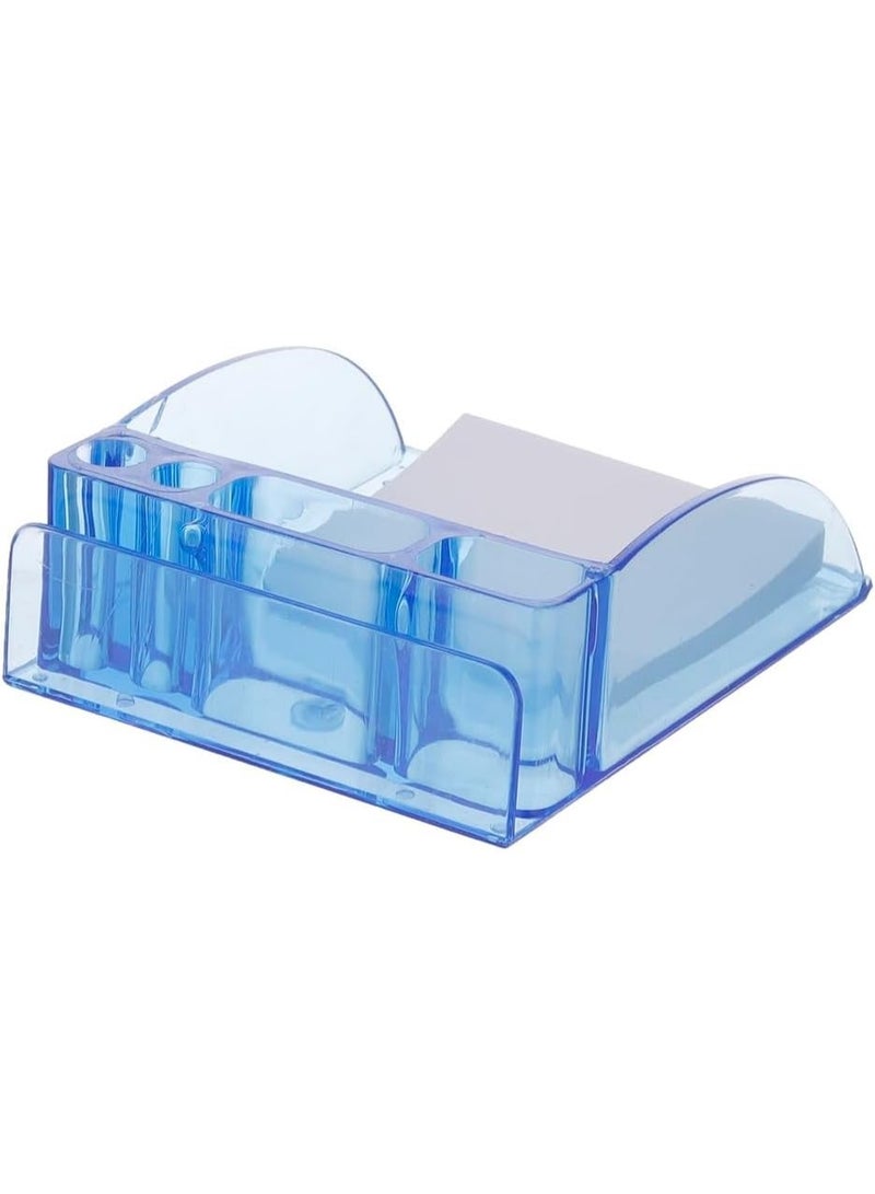 حامل ملاحظات مكتبي بتصميم مجسم أنيق – من خامة عالية الجودة  لون ازرق - Image 3