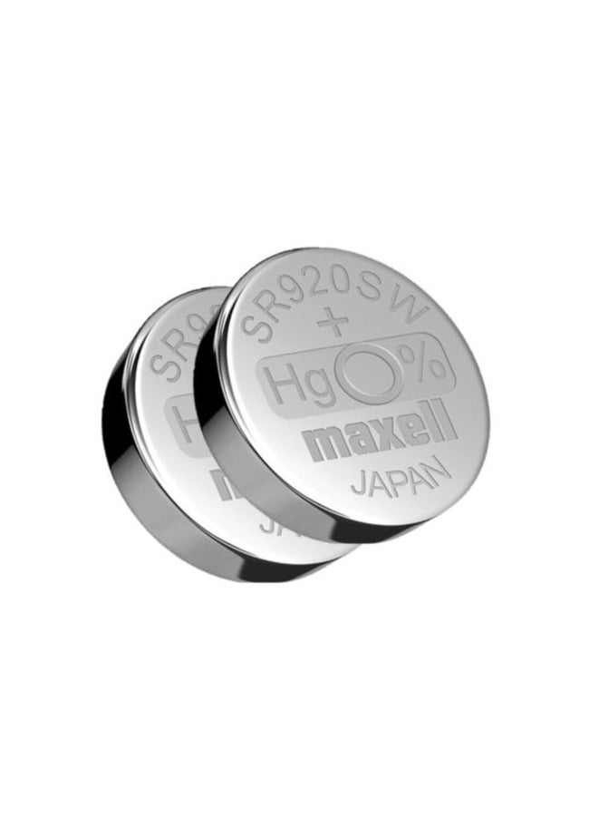 ماكسل ماكسيل 371/SR920SW بطاريات 1.55 فولت - 2 قطعة - Image 2