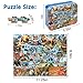 LELEMON Puzzles for Kids Ages 46National Parks Map 100 Piece Puzzles for Kids Ages 48 in a Metal BoxEducational Jigsaw Puzzles 100 Piece Puzzle Games Puzzle Toys for Girls and Boys - Image 4