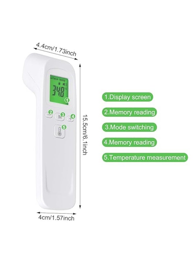 Smart Digital Infrared Thermometer for Babies & Adults - Professional Temperature Gun with Child Mode, Fever Alarm, Mute & Memory Functions - Fast & Accurate - Image 5