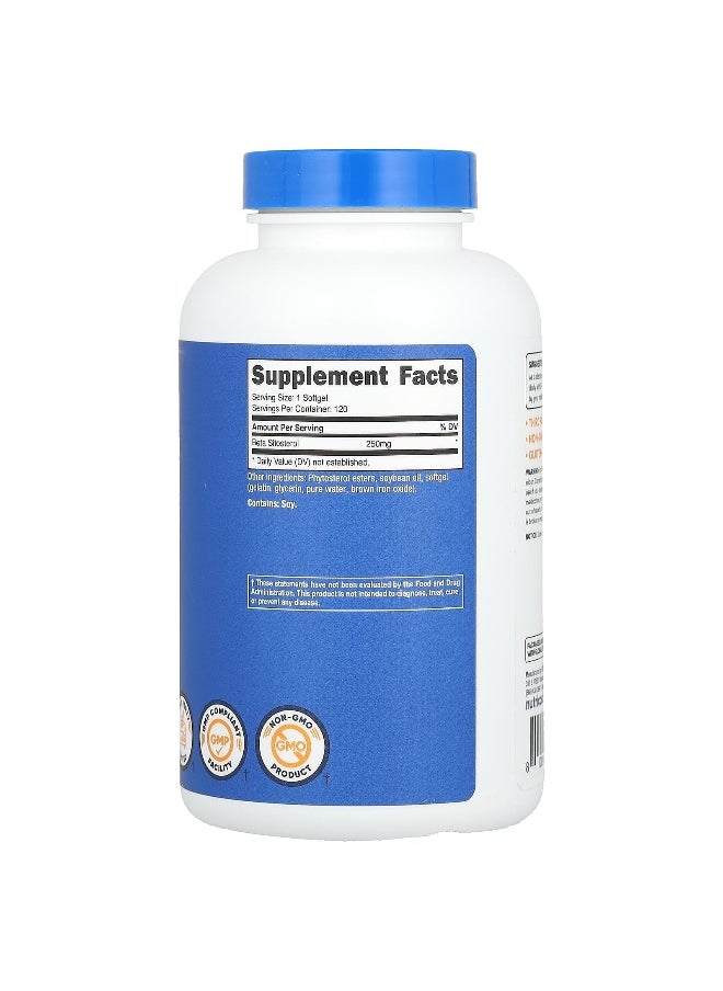 Nutricost Nutricost, Beta Sitosterol, 250 mg, 120 Softgels  - Image 2