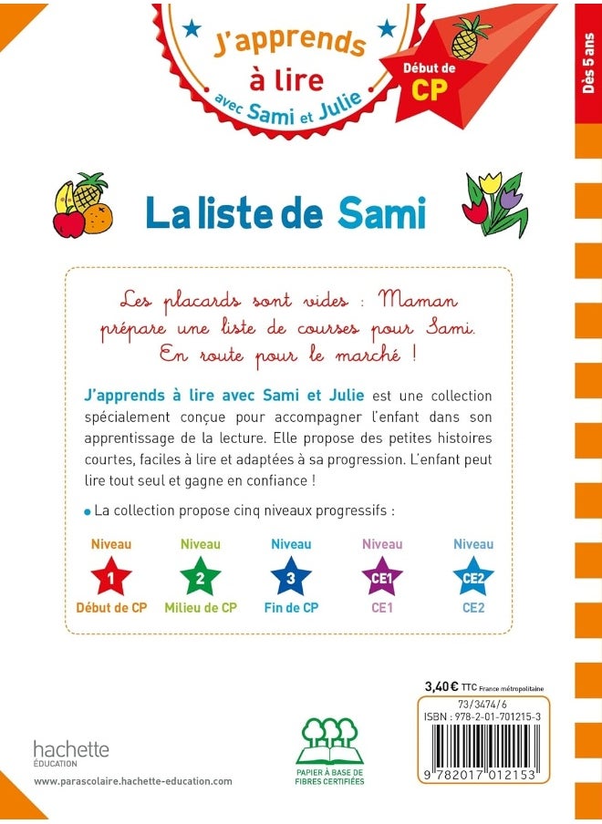 null - CP Niveau 1/La liste de Sami - Image 1