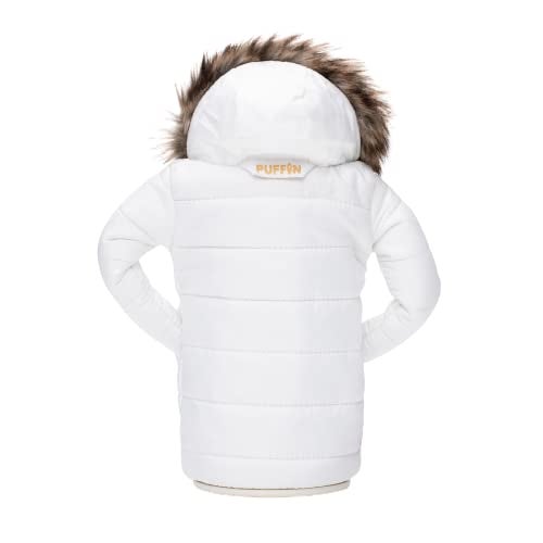 Puffin - The Pahka Beverage Parka  Insulated Skinny Can Cooler  Sandy White - Image 4