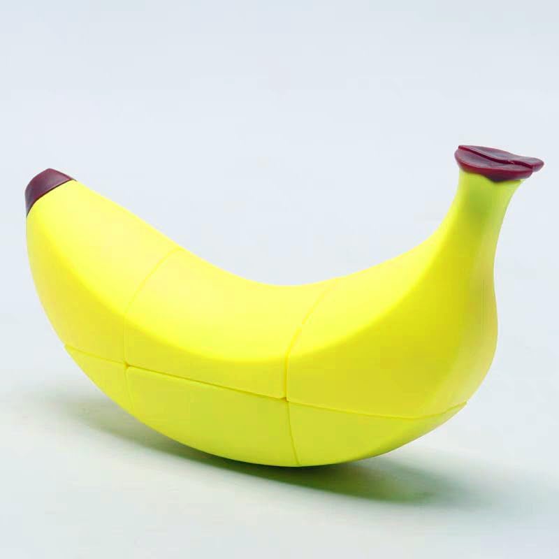 Cuberspeed FanXin Banana 2x2x3 Speed Cube Puzzle 3D Fruit Cube Puzzle Cube Educational Toys - Image 1