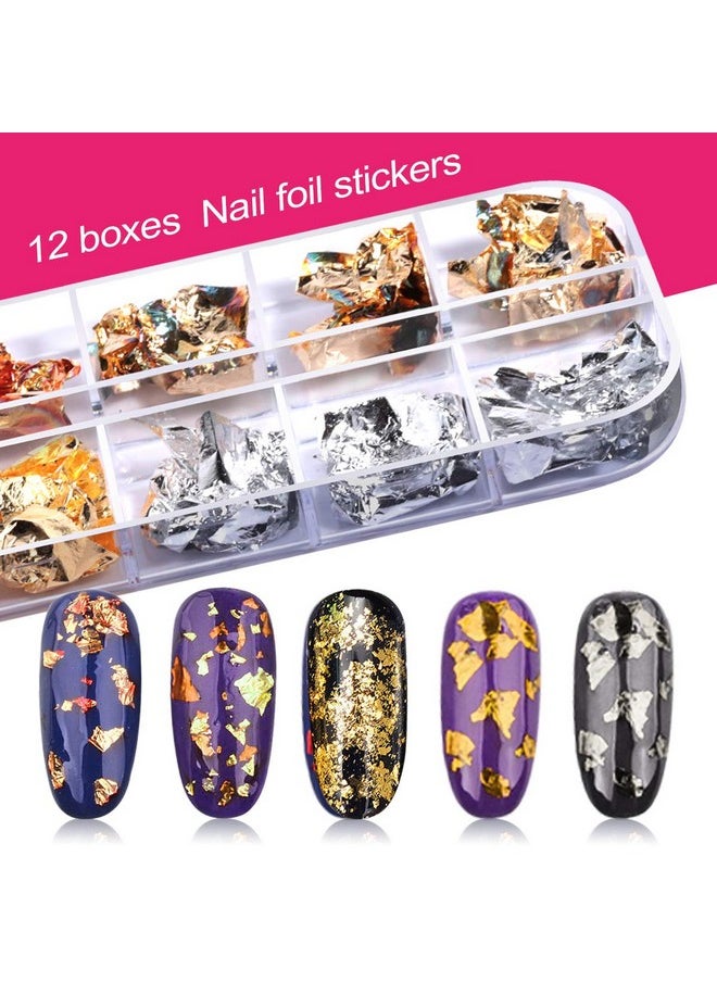 Teenitor - Teenitor Nail Art Kit Nail Art Tools, Nail Design Kit with Nail Art Brushes, Nail Tape Nail Gems Rhinestones, Nail Dotting Tools Nail Foil, Butterfly Nail Design Tools for Nail Art Supplies - Image 1