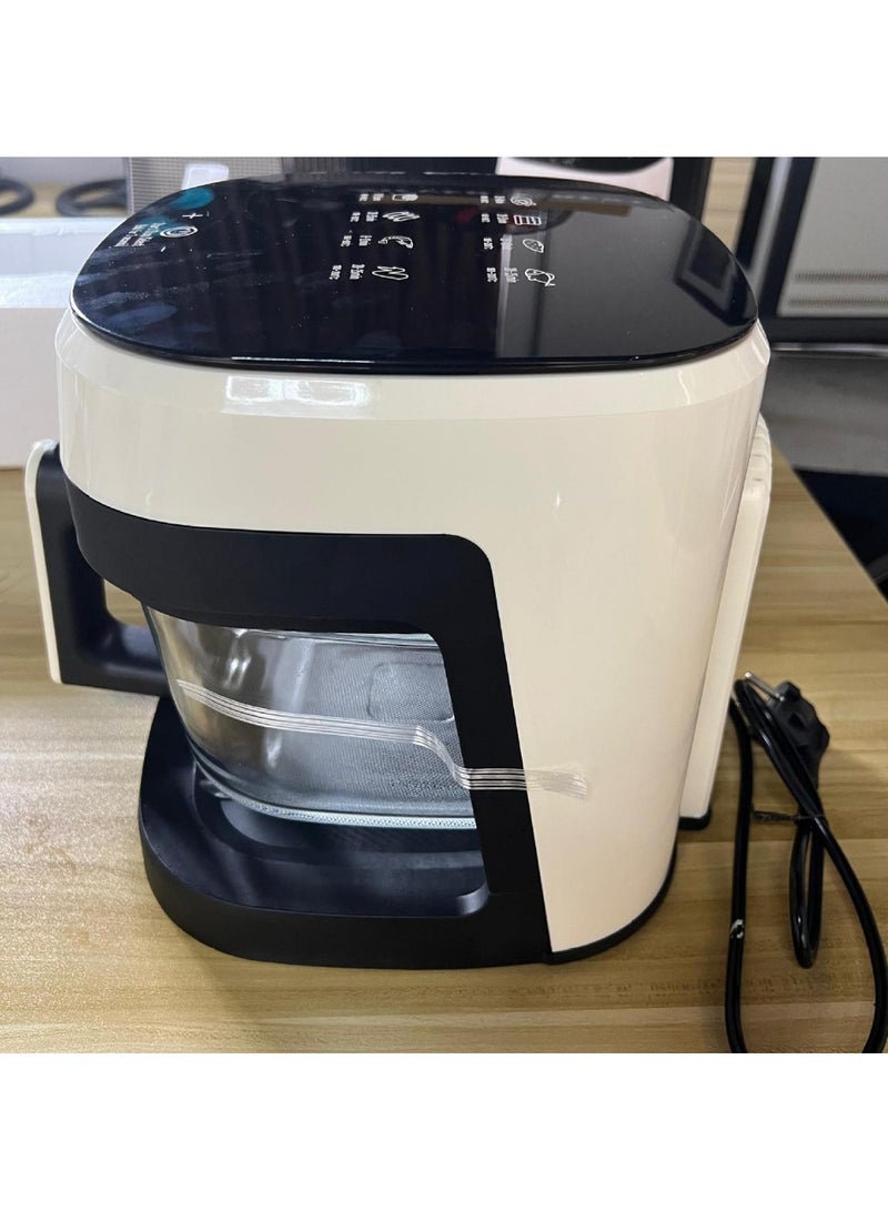 8.5L 2400W Digital Smart Visible Glass Mini Air Fryer  - Image 4