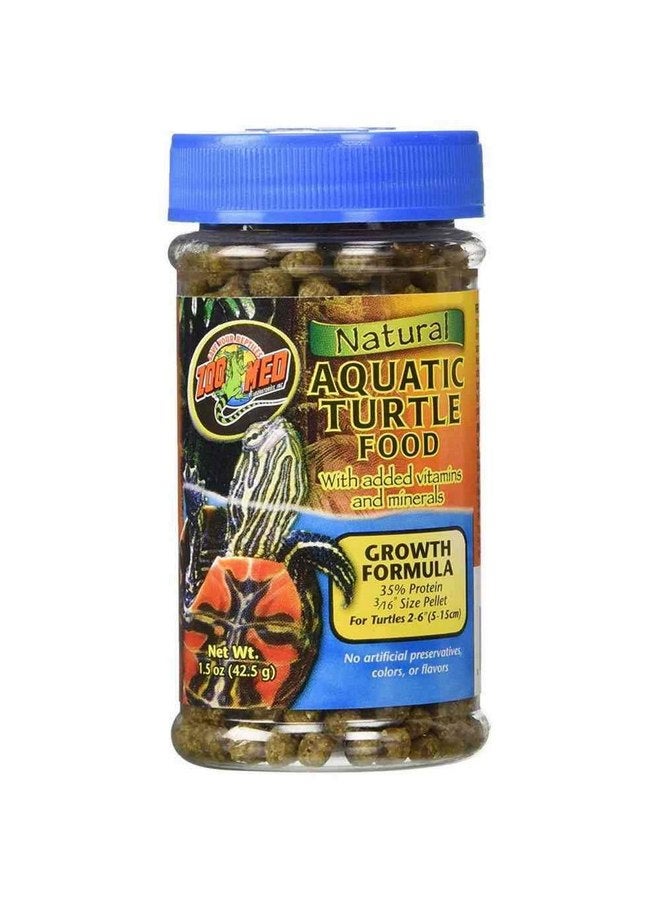 زوو ميد تركيبة طعام نمو السلاحف المائية من Zoo Med [مجموعة من قطعتين] الحجم: 1.85 أونصة.