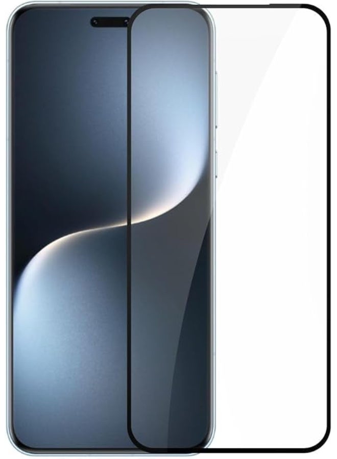 واقي شاشة زجاجي مقاوم للصدمات (متوافق مع هاتف Honor Magic 6 Pro) [زجاج] (9H) [إطار شاشة وغطاء شاشة للهواتف المحمولة]