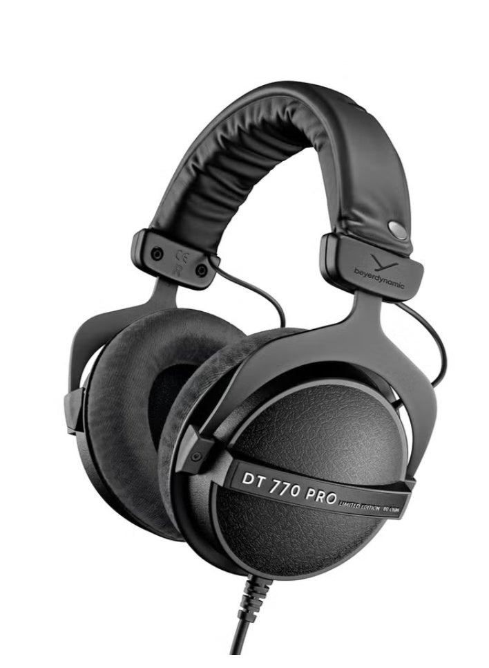 Beyer Dynamic beyerdynamic DT 770 Pro 80 ohm Limited Edition Professional Studio Headphones, Black - Image 1