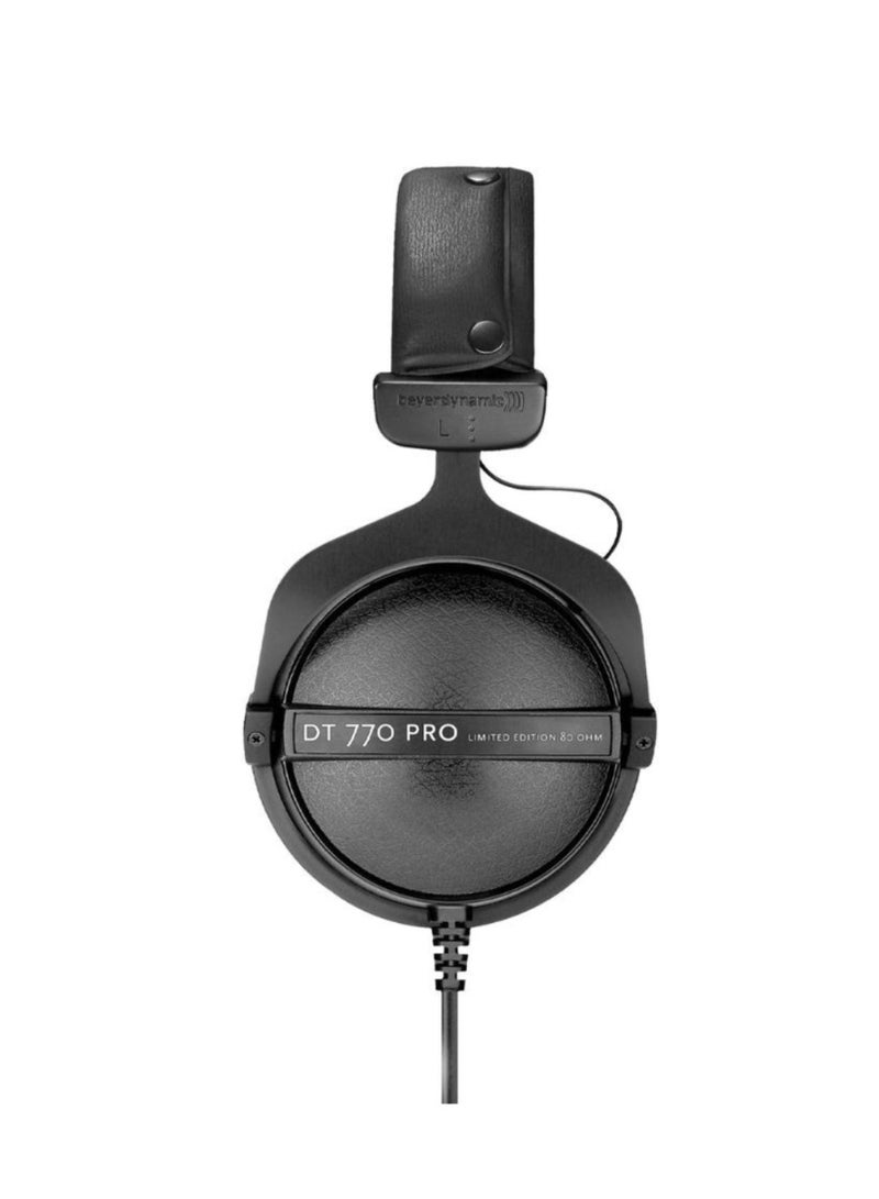 Beyer Dynamic beyerdynamic DT 770 Pro 80 ohm Limited Edition Professional Studio Headphones, Black - Image 3
