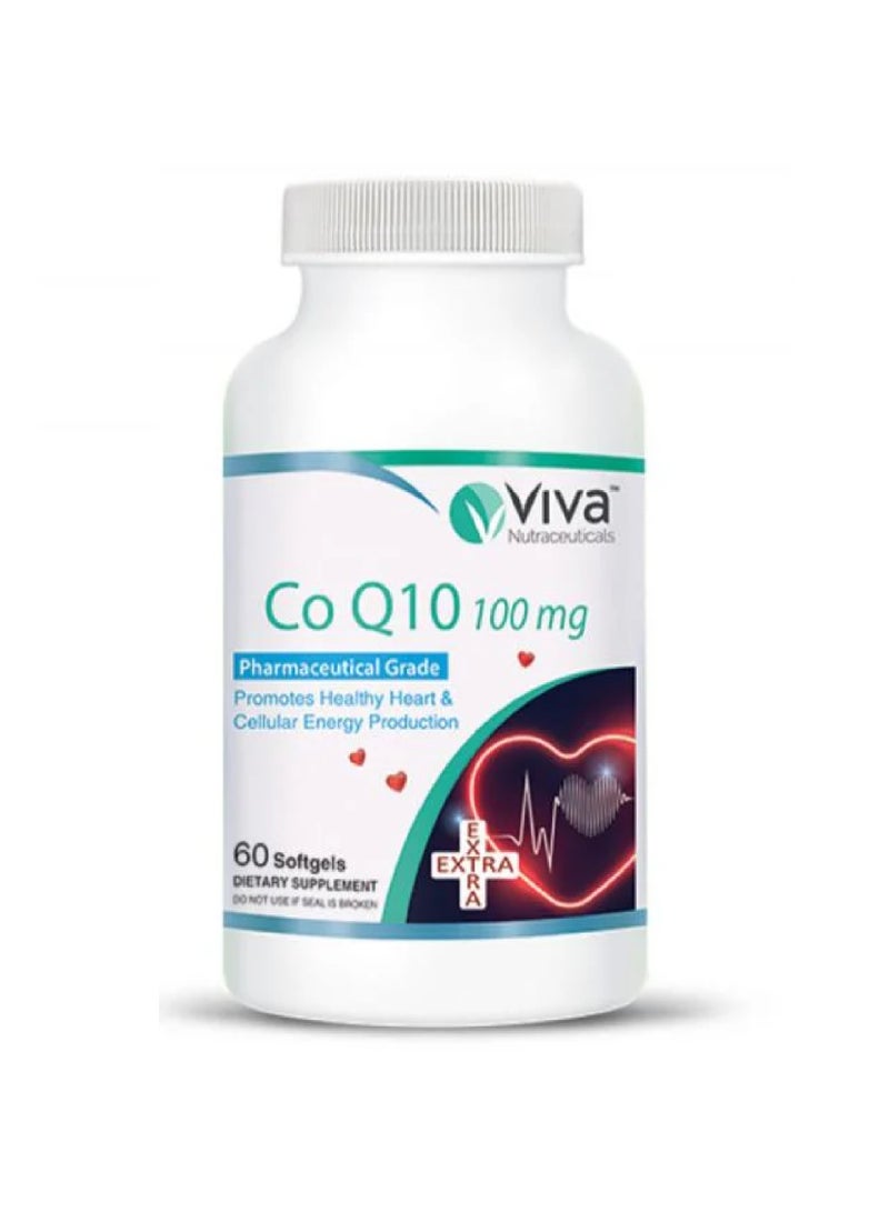 Viva Co Q10 100mg 60 Tablets