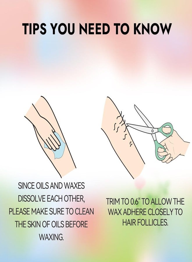 Waxkiss Gentle Version 70 Count Wax Strips for Hair Removal, At Home Ready-to-Use Strips Waxing Kit with 6 Prewax Wipes & 6 Postwax Wipes - Image 2