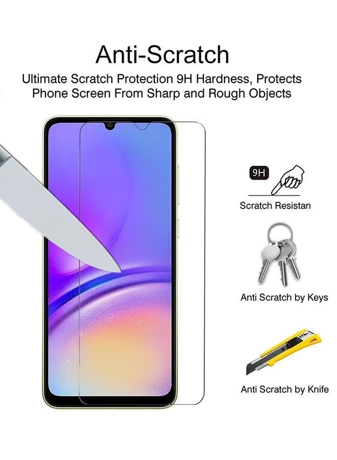 X-level 2 Pack Tempered Glass Screen Protector for Samsung Galaxy A05 4G with Comfortable Touch Feeling, Easy Clean Install, Transparent Anti-scratch Anti-drop Anti-fingerprint Phone Display Cover Accessory - Image 1