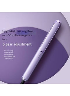 General 2-in-1 Ionic Hair Straightener & Curling Iron – Dual Styling with Ceramic Plates  - Image 1