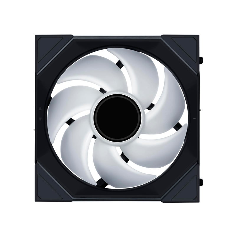 Lian Li UNI Fan SL-Infinity Wireless 140- Single Pack -2.4 GHz Wireless Signal Control-ARGB Fan-Customizable Double Infinity Mirror Effect-Daisy-Chain Design- Without Controller - Black (14SLIN1W1B) - Image 4