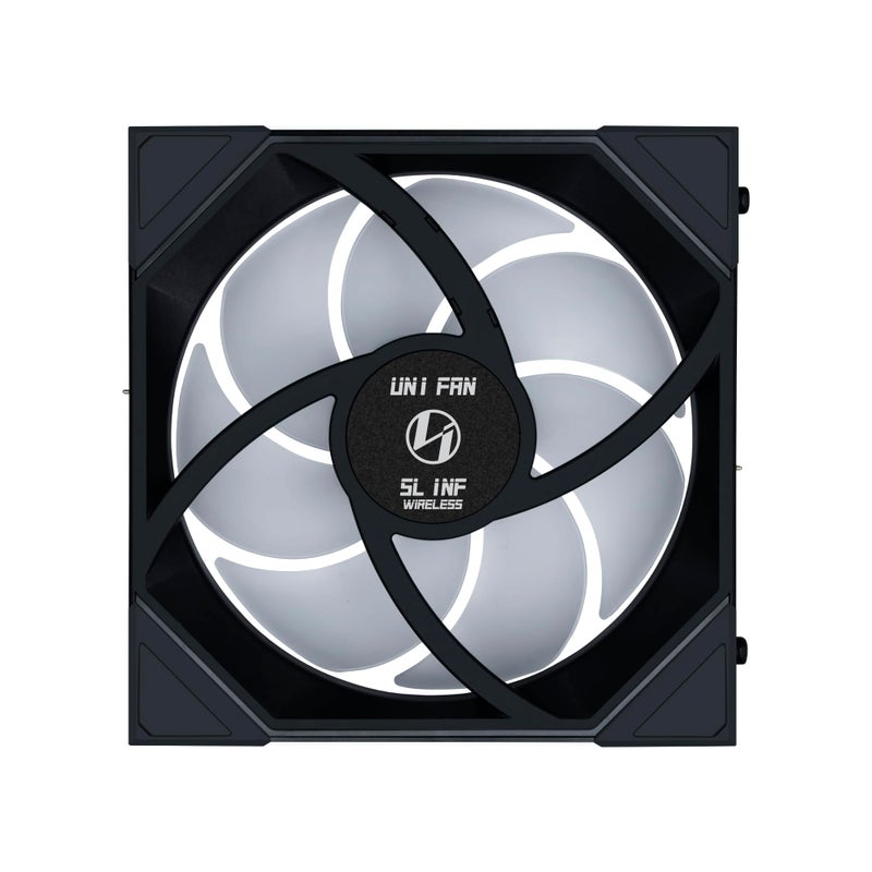 Lian Li UNI Fan SL-Infinity Wireless 140- Single Pack -2.4 GHz Wireless Signal Control-ARGB Fan-Customizable Double Infinity Mirror Effect-Daisy-Chain Design- Without Controller - Black (14SLIN1W1B) - Image 5