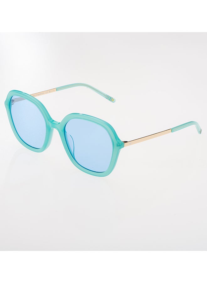 Benetton Women's Square Sunglasses - BE7039 - Lens Size: 54 Mm  - Image 2
