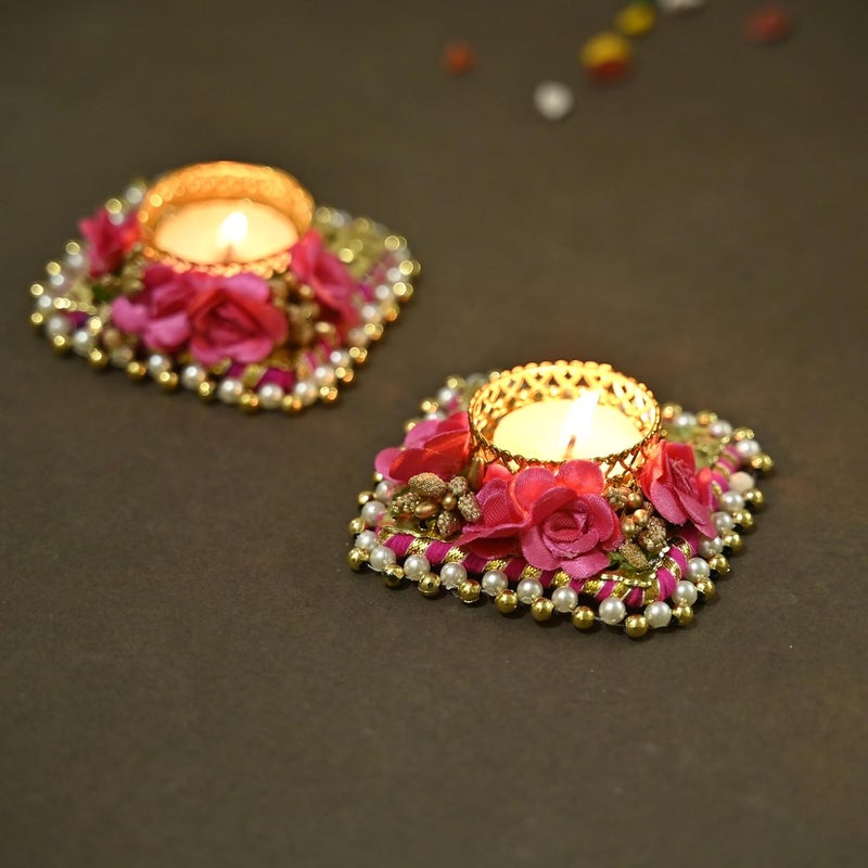 WRH Diwali Decoration Items for Home Decor Diwali Diya Diya Diwali Light Diwali Gifts Diwali Candles for Decoration - Image 1