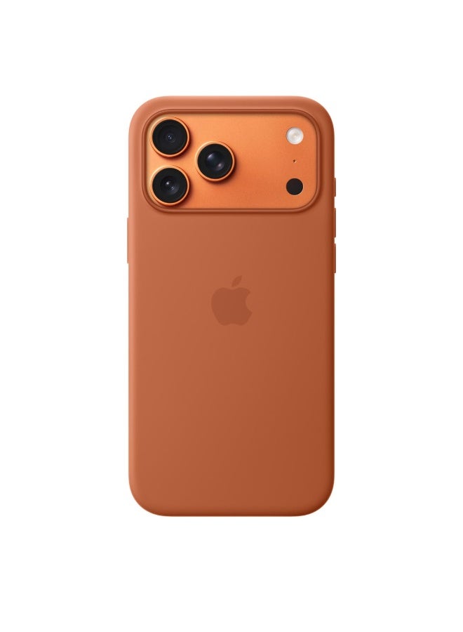ROFEE iPhone 17 Pro Max Silicone Case with MagSafe – TERRA COTTA ​​​​​​​ - Image 2