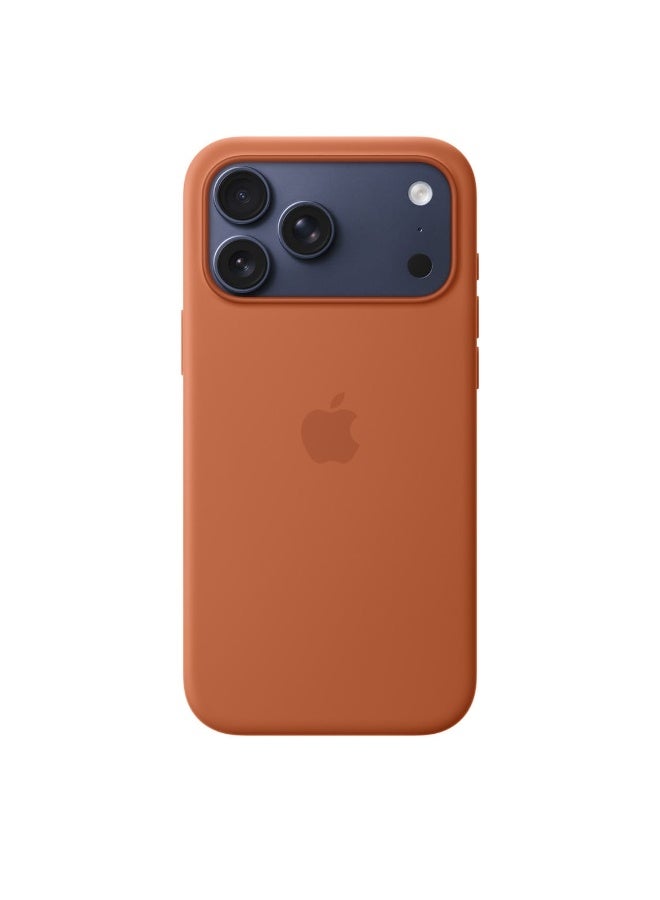 ROFEE iPhone 17 Pro Max Silicone Case with MagSafe – TERRA COTTA ​​​​​​​ - Image 3