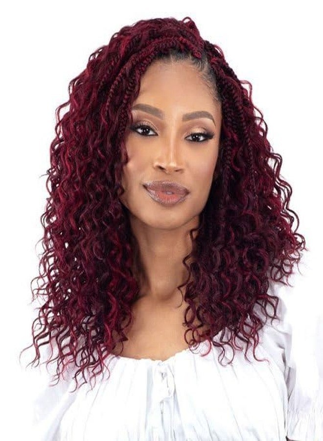 Shake-N-Go 3x Deep Curl Boho Braids 12" (Color: H99J/530) - Image 1
