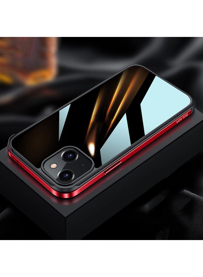 SULADA Case For iPhone 13 mini Metal Frame + Nano Glass + TPU Phone Case - Image 1
