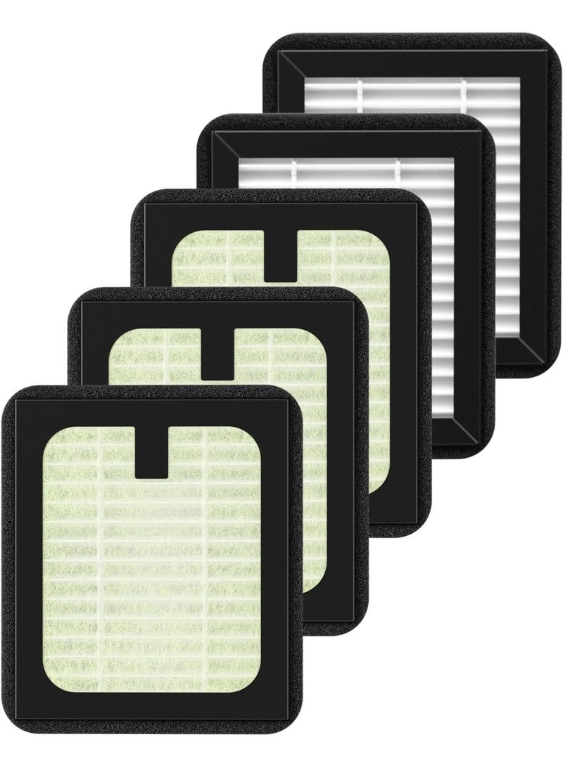WILERDA Dryer Advanced HEPA Filter Replacement for Baby Brezza Baby Bottle Washer, Sterilizer and Dryer Advanced Air Filter Parts(Not for Pro), 5 Pack - Image 1