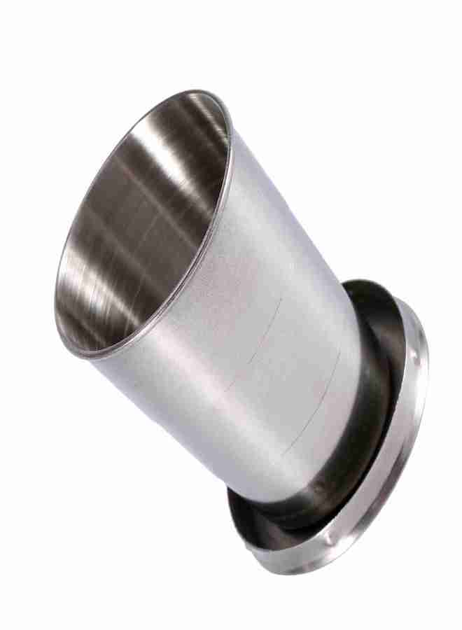 M Stainless Steel Travel Folding Cup Camp Keychain Retractable Telescopic Foldable - Image 3