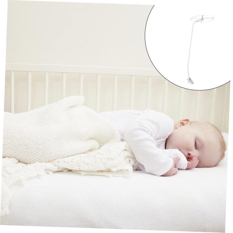Stable Steel Pipe Bed Canopy Support Rack Mosquito Net Bracket Easy Installation Bedroom Accessory - Image 5