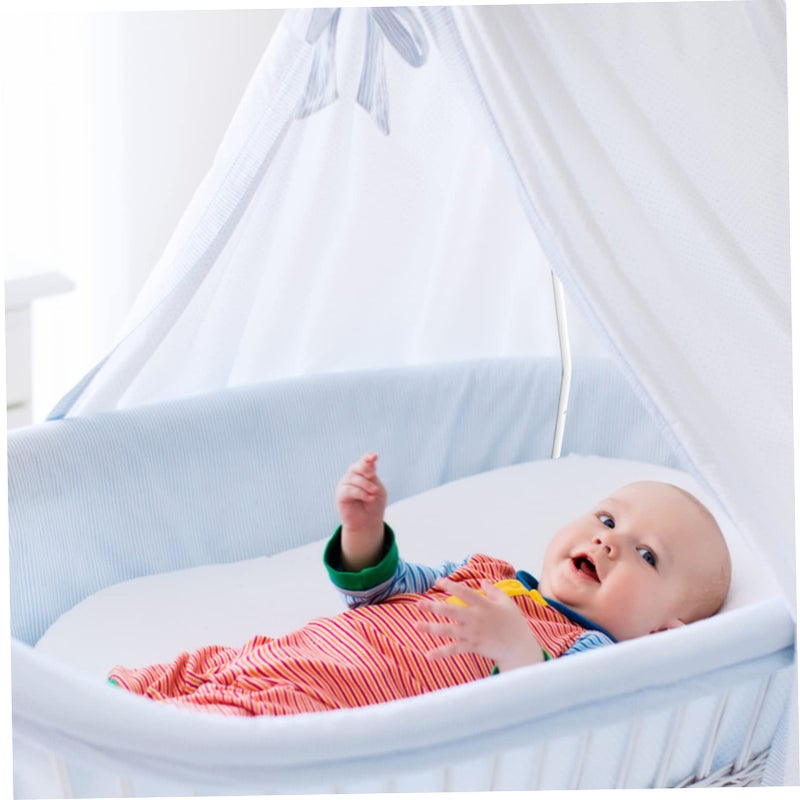 Stable Steel Pipe Bed Canopy Support Rack Mosquito Net Bracket Easy Installation Bedroom Accessory - Image 3