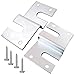 MEANHDAG MK01 Splendide RV Washer Dryer or Combo Mounting Brackets Kit for Westland LG Clothes Washing MachinePrevent Applications Shifting Included 2 Brackets 4 Screws and Instruction - Image 2